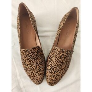 Madewell The Frances Skimmer in Calf Hair sz 9.5 loafer